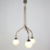 Three-Arm Art Deco Chandelier, 1920s