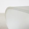 Frosted Glass Coffee Tables, 1980s, Set of 2