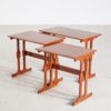 Danish Teak Nesting Tables from CFC Silkeborg, 1960s, Set of 3