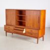 Danish Teak Highboard, 1960s