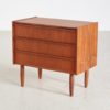 Restored Small Danish Teak Chest of Drawers, 1960s