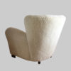 Vintage Danish 1940's Armchair in Lambswool Vintage Danish 1940's Armchair in Lambswool
