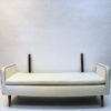 Lovely Sofa and Daybed of white wool by Ire Möbler 1950s Sweden