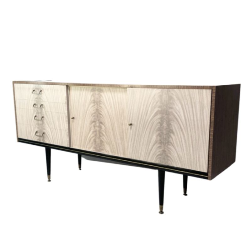 1960’s mid century melamine sideboard by Berry Furniture
