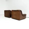 Set of DS46 De Sede seats in leather