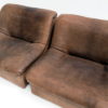 Set of DS46 De Sede seats in leather
