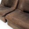 Set of DS46 De Sede seats in leather