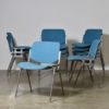 Vintage Chairs By Giancarlo Piretti For Castelli Italy 1955s