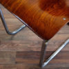 Functionalist Wooden Chrome Chair S43F designed by Mart Stam for Thonet, 1930 Functionalist Wooden Chrome Chair S43F designed by Mart Stam for Thonet, 1930