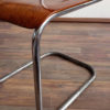 Functionalist Wooden Chrome Chair S43F designed by Mart Stam for Thonet, 1930 Functionalist Wooden Chrome Chair S43F designed by Mart Stam for Thonet, 1930