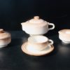 Vintage ' Fat Lava ' style Tea service Vintage ' Fat Lava ' style Tea service