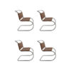 Set of 4 Ludwig Mies van der Rohe MR10 Dining Chairs Midcentury 1960s Design