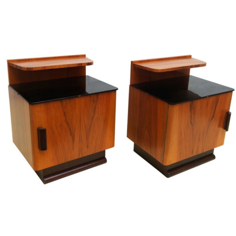 Pair of Mid Century Bedside Tables