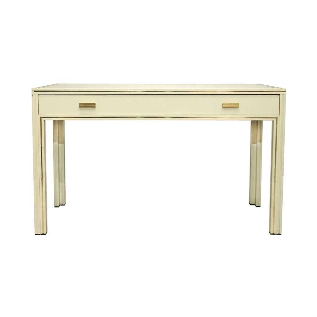 1970s Pierre Vandel Console Table French Hollywood Regency Glam Midcentury