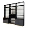 Wall unit by luxury designer Jean Claude Mahey
