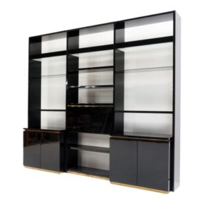 Wall unit by luxury designer Jean Claude Mahey
