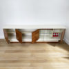 1970s Rosewood And White East German Sideboard Midcentury Drinks Cabinet Vintage