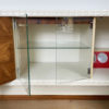 1970s Rosewood And White East German Sideboard Midcentury Drinks Cabinet Vintage