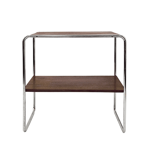 Bauhaus Tubular Steel Console Table by Marcel Breuer for Thonet, 1930s