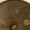 Swedish Brass and Oak Tablelamp by EOS, Nässjö 1940s