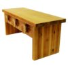 Vintage Pine chest of drawer and bench 1970s - Sweden