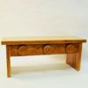 Vintage Pine chest of drawer and bench 1970s - Sweden