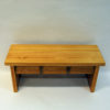 Vintage Pine chest of drawer and bench 1970s - Sweden