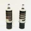 Vintage Stoneware table lamp pair by Inger Persson for Rörstrand, Sweden 1960s
