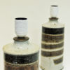 Vintage Stoneware table lamp pair by Inger Persson for Rörstrand, Sweden 1960s