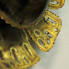 Danish Brutalist Brass Flower wall lamp pair by Svend Aage Holm-Sørensen 1960s