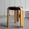 Set of 2 stackable stools by Rud Thygesen & Johnny Sørensen, 1970s