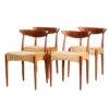 Arne Hovmand Olsen teak dining chairs for Mogens Kold, set of 4