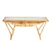 Bamboo coffee table