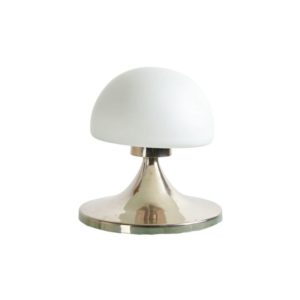 Chrome framed table lamp