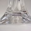 Saint Louis crystal lamp, signed, handblown, 1950`s ca, French