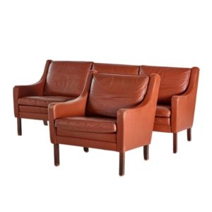 Danish leather set
