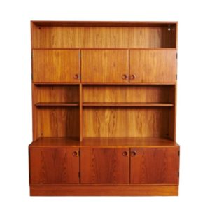 Danish teak bookshelf