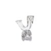 FRENCH CRYSTAL CANDLESTICK
