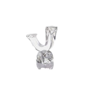 FRENCH CRYSTAL CANDLESTICK