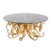 Hans Kögl brass coffee table