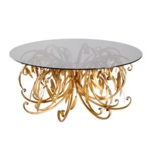 Hans Kögl brass coffee table