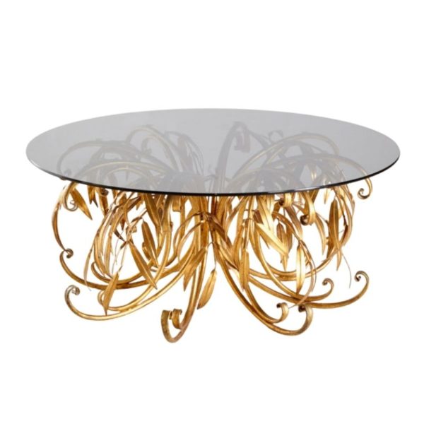 Hans Kögl brass coffee table