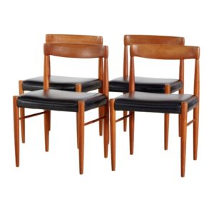 Henry Walter Klein dining chairs for Bramin, set of 4