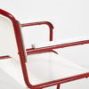 Red & white bauhaus armchair