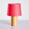 Swedish teak table lamp