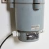 Grey tubular industrial lamp