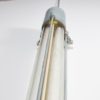 Grey tubular industrial lamp