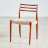 Model 78 dining chairs by Niels O. Moller for J.L. Mollers, set of 4