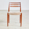 Model 78 dining chairs by Niels O. Moller for J.L. Mollers, set of 4