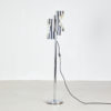 Metal floor lamp